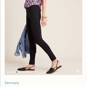 Sanctuary 27 Black Jean Skinny leg elastic waist